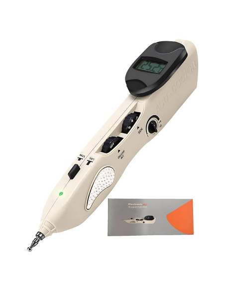 Bolígrafo de Acupuntura Electrónica GGFSSQ Recargable 3 Cabezas