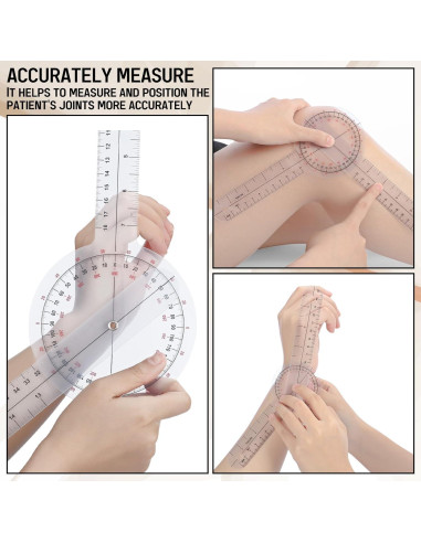 Juego de Herramientas de Goniómetro Relaxweex 9 Piezas