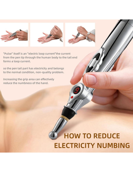 Bolígrafo de Acupuntura Electrónico Juyou 3-en-1 Alivio Dolor