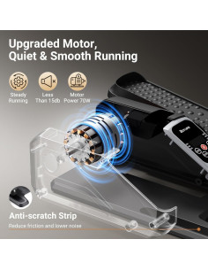 Máquina Elíptica Roylvan TD05-EB-010 Silenciosa 12 Velocidades 2