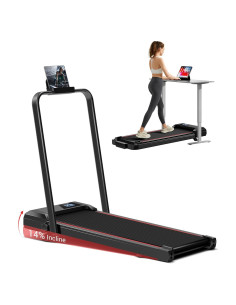 Caminadora CURSOR FITNESS 2.5HP Plegable 14% Inclinación