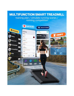 Cinta de Correr Plegable WELLFIT W01-3-SV 10% Inclinación 120kg 2