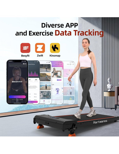 Caminadora Bajo Escritorio Hartwares HW-WPI01 2.5HP Silenciosa