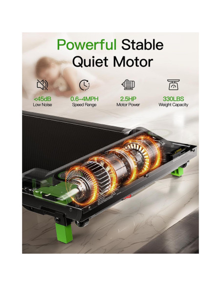 Caminadora Akluer 2.5 HP con Inclinación y Pantalla LED