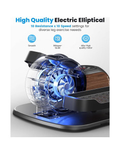 Máquina Elíptica Bajo Escritorio REPOWER EM-001-DJ 10 Niveles 2