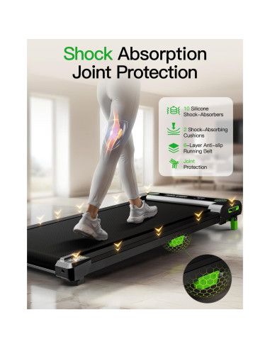 Caminadora Akluer 2.5 HP con Inclinación y Pantalla LED