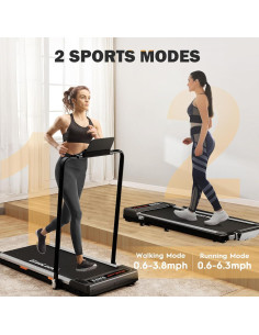 Caminadora Bajo Escritorio Elseluck 2 en 1 con Control Remoto 2