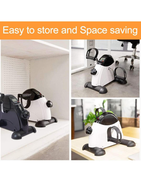 Bicicleta Mini de Ejercicio LEWANJA LWJ-HT-BK Portátil LCD