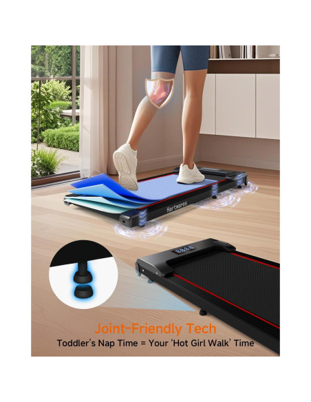 Caminadora Bajo Escritorio Hartwares DH-12-AB 2.5HP Compacta