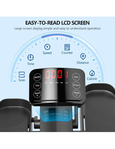 Ejercitador Elíptico Bajo Escritorio FRYLINE FR1 12 Velocidades