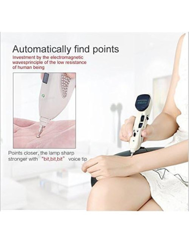 Bolígrafo de Acupuntura Electrónica Romonacr para Alivio del Dolor