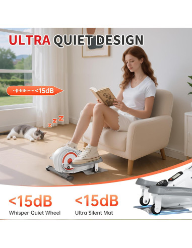 Máquina Elíptica de Escritorio Bifanuo TM013 8 Niveles Resistencia