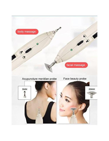 Bolígrafo de Acupuntura Electrónica Romonacr para Alivio del Dolor