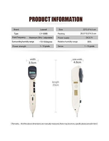 Bolígrafo de Acupuntura Electrónica Romonacr para Alivio del Dolor