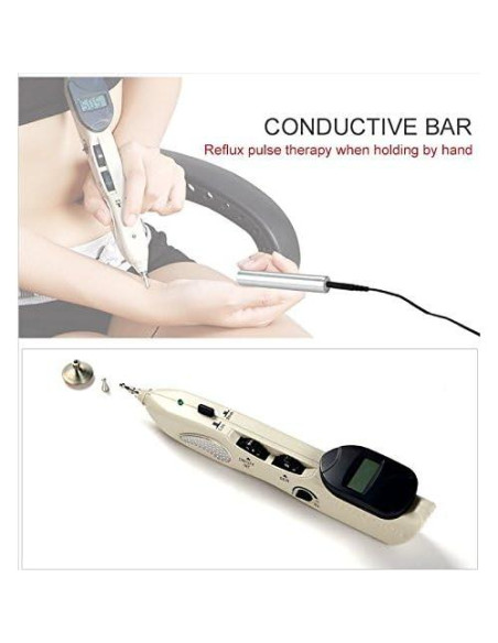 Bolígrafo de Acupuntura Electrónica Romonacr para Alivio del Dolor