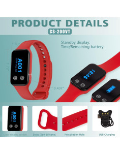 Sistema de Llamada Inalámbrico WNKRUN con Reloj y 5 Botones 2