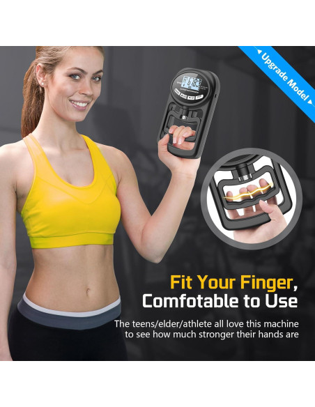 Dinamómetro Electrónico Hichor para Fuerza de Agarre 120 kg
