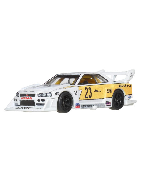 Coche de Juguete Hot Wheels Premium LB-ER34 Nissan Skyline 1:64 Coche de Juguete Hot Wheels Premium LB-ER34 Nissan Skyline 1:64
