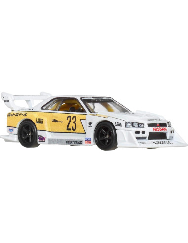 Coche de Juguete Hot Wheels Premium LB-ER34 Nissan Skyline 1:64