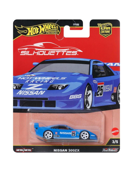 Coche de Juguete Hot Wheels Premium Nissan 300GTX 1:64 Coche de Juguete Hot Wheels Premium Nissan 300GTX 1:64