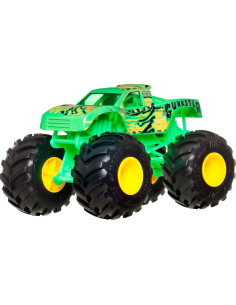 Camión Monstruo Hot Wheels JDR05 1:24 Metal Fundido Ruedas Gigantes 2