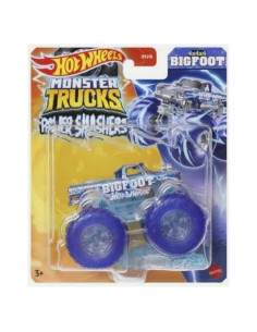 Hot Wheels Monster Trucks Bigfoot 2024 1:64 Escala Coche Aplastado