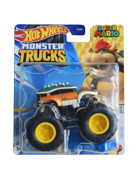 Coche Monster Truck Hot Wheels Bowser 1:64 Mattel Metal