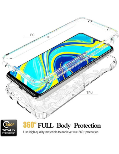 Funda Protectora Mandala para Xiaomi Redmi Note 9 Pro/S/Max