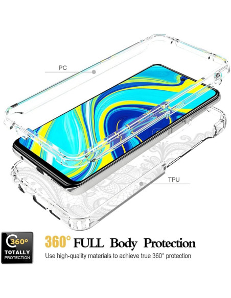 Funda Protectora Mandala para Xiaomi Redmi Note 9 Pro/S/Max