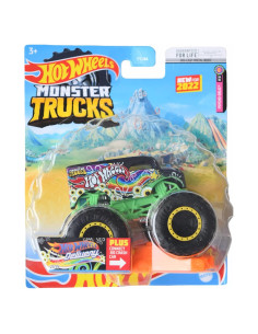 Hot Wheels Monster Trucks Conectar y Chocar 21/75 Escala 1:64