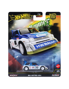 Hot Wheels Premium Car Culture Coche Coleccionable '86 MG Metro 6R4 1:64