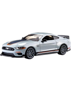 Hot Wheels Ford Mustang Mach 1 1:43 Premium Gris 2