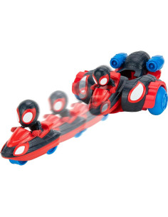 Vehículo 2-en-1 Quick Shot Marvel Spidey Miles Morales 2