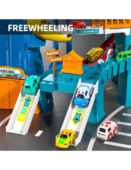 Conjunto de Pista de Carreras de Dinosaurios JUKUDAHU 33x18 cm Conjunto de Pista de Carreras de Dinosaurios JUKUDAHU 33x18 cm