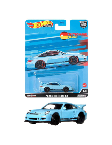 Hot Wheels Porsche 911 GT3 RS Die-Cast 1:64 Coleccionable