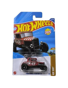 Hot Wheels Ford Model A Custom '31 Rojo 1:64 Diecast