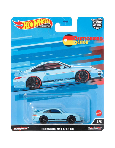 Hot Wheels Porsche 911 GT3 RS Die-Cast 1:64 Coleccionable