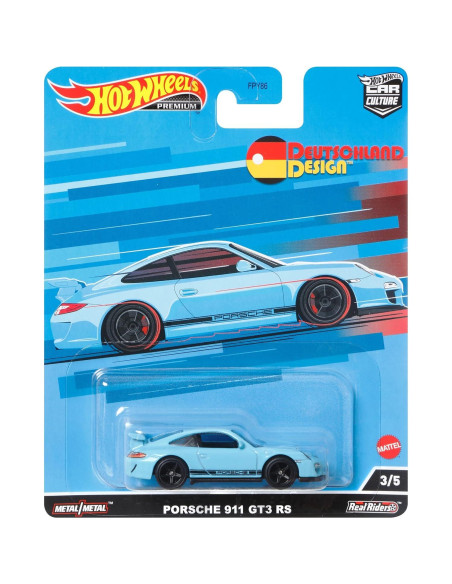 Hot Wheels Porsche 911 GT3 RS Die-Cast 1:64 Coleccionable