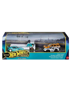 Hot Wheels Premium Conjunto 4 Vehículos Datsun 1:64 Mattel