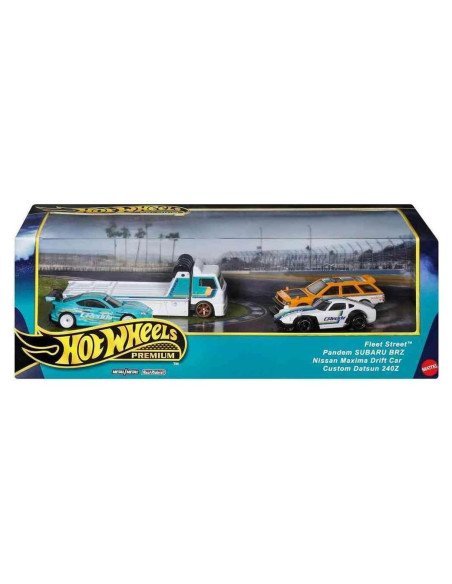 Hot Wheels Premium Conjunto 4 Vehículos Datsun 1:64 Mattel