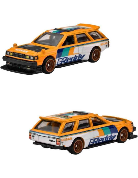 Hot Wheels Premium Conjunto 4 Vehículos Datsun 1:64 Mattel