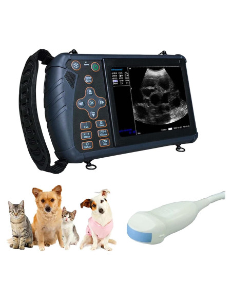 Máquina de Ultrasonido Veterinario DAWEI S1 con Sonda Micro-Cóncava Máquina de Ultrasonido Veterinario DAWEI S1 con Sonda Micro-Cóncava