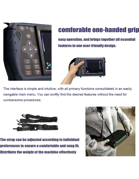 Máquina de Ultrasonido Veterinario DAWEI S1 con Sonda Micro-Cóncava Máquina de Ultrasonido Veterinario DAWEI S1 con Sonda Micro-Cóncava