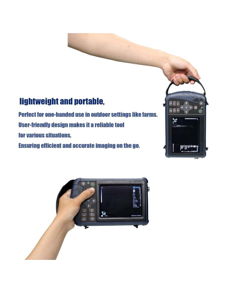 Máquina de Ultrasonido Veterinario DAWEI S1 con Sonda Micro-Cóncava Máquina de Ultrasonido Veterinario DAWEI S1 con Sonda Micro-Cóncava