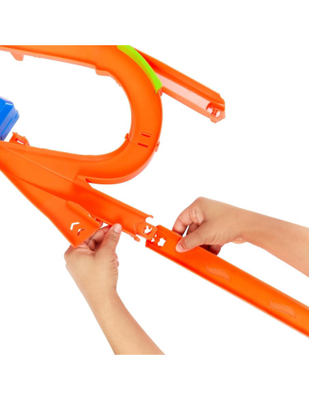 Juego de Pista de Autos Hot Wheels Acrobacias con Impulsor