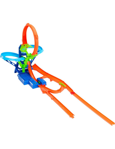 Juego de Pista de Autos Hot Wheels Acrobacias con Impulsor