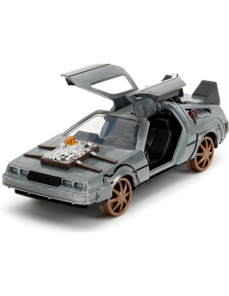 Modelo De Vuelta al Futuro III 1:32 Jada Toys Máquina del Tiempo Modelo De Vuelta al Futuro III 1:32 Jada Toys Máquina del Tiempo