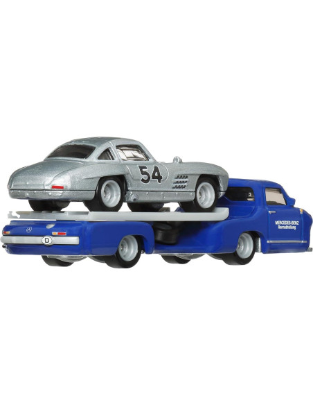 Hot Wheels Transporte de Equipo Mercedes-Benz 300 SL 1:64