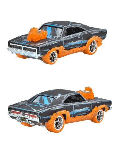 Hot Wheels Premium Coche Ghost Rider Charger Metal 2.74x6.50cm