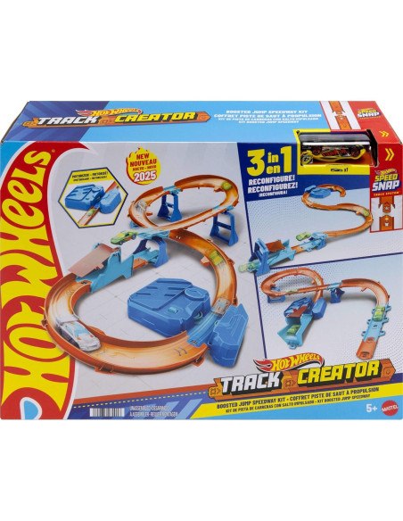 Juego de Pista de Autos Hot Wheels Deluxe con Impulsor 1:64